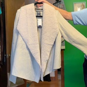 BRAND NEW!!  Faux Fur Cardigan